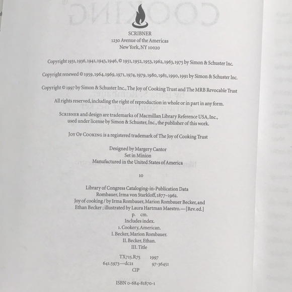 Joy of Cooking All New All Purpose Cookbook 1997 Revised Edition - Picture 6 of 8